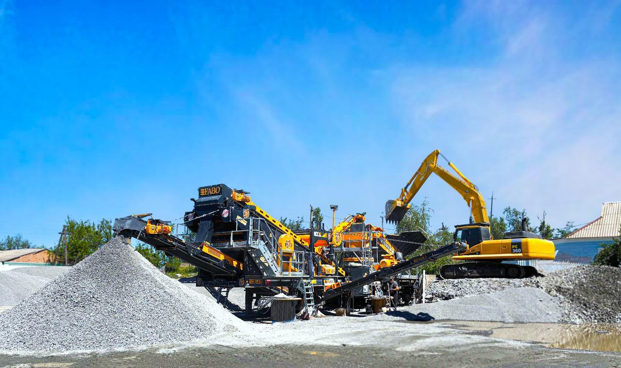 FABO mining machinery - crushing plant - Рударска машина: слика 1 FABO mining machinery - crushing plant - Рударска машина: слика 1