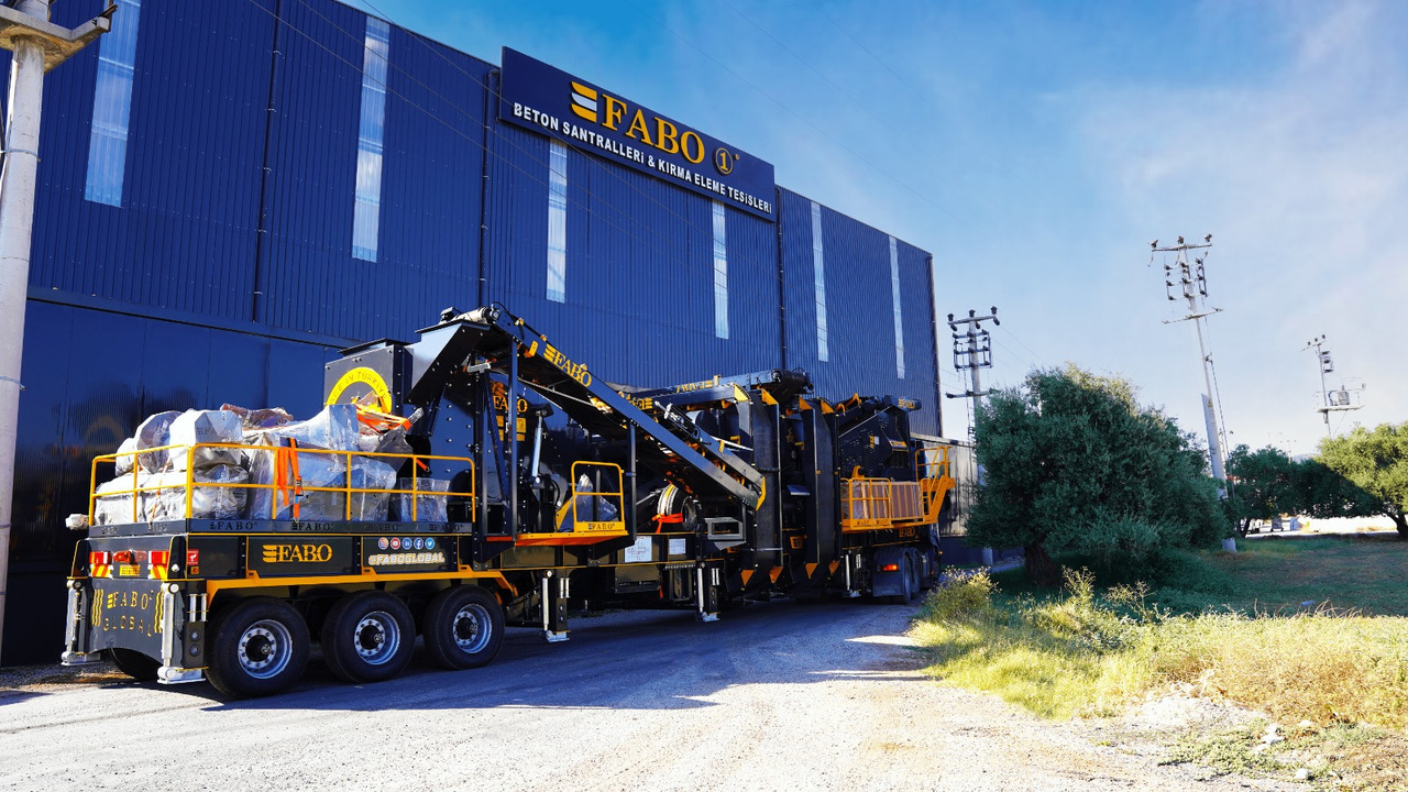 FABO mining machinery - crushing plant - Рударска машина: слика 1 FABO mining machinery - crushing plant - Рударска машина: слика 1