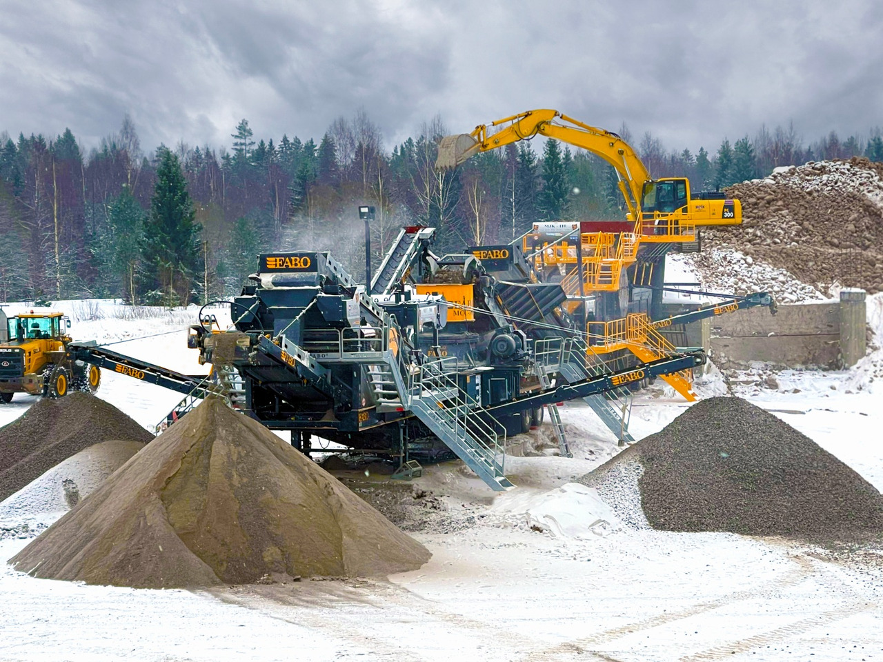 FABO mining machinery - crushing plant - Рударска машина: слика 4 FABO mining machinery - crushing plant - Рударска машина: слика 4