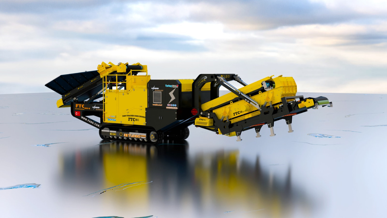 FABO mining machinery - crushing plant - Рударска машина: слика 1 FABO mining machinery - crushing plant - Рударска машина: слика 1