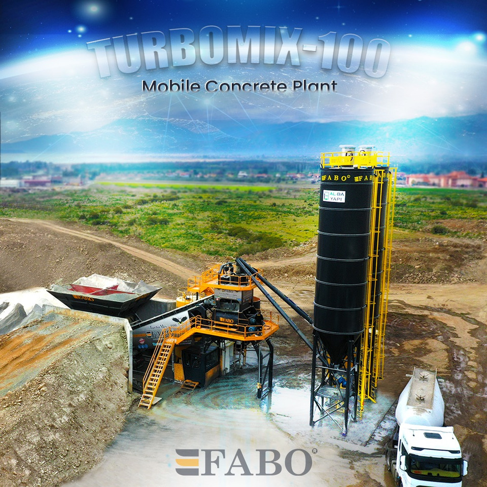FABO mobile concrete batching plant - Бетонска база: слика 1 FABO mobile concrete batching plant - Бетонска база: слика 1