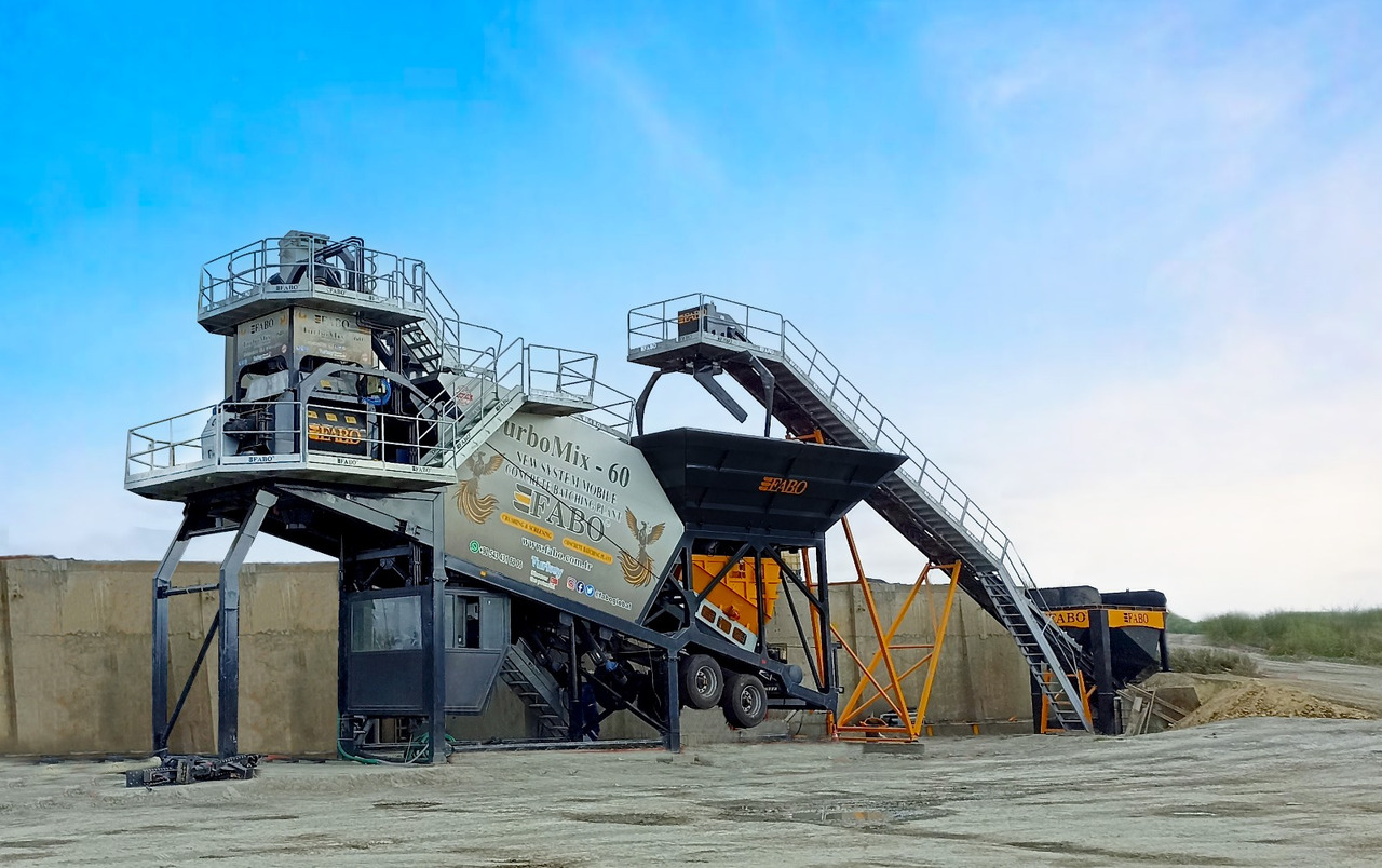 FABO mobile concrete batching plant - Бетонска база: слика 1 FABO mobile concrete batching plant - Бетонска база: слика 1