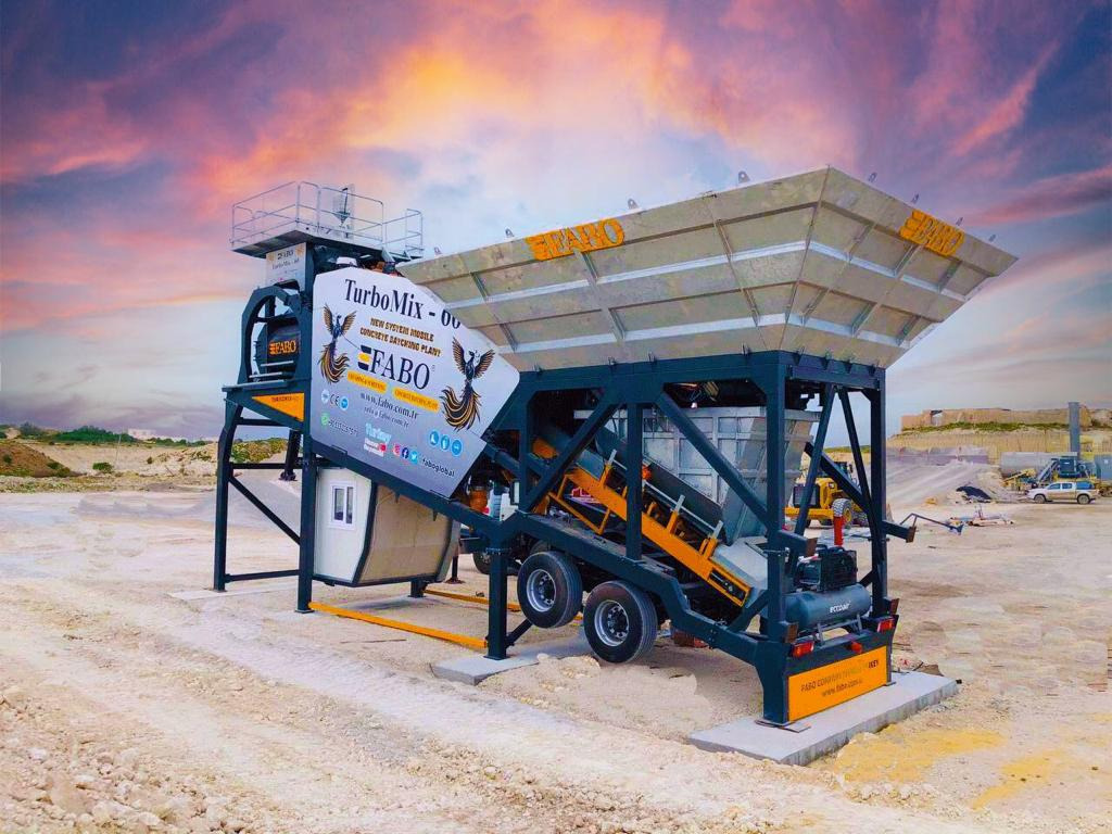 FABO mobile concrete batching plant - Бетонска база: слика 4 FABO mobile concrete batching plant - Бетонска база: слика 4