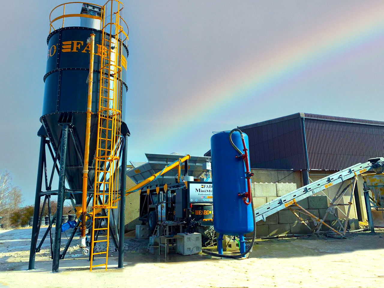FABO mobile concrete batching plant - Бетонска база: слика 2 FABO mobile concrete batching plant - Бетонска база: слика 2