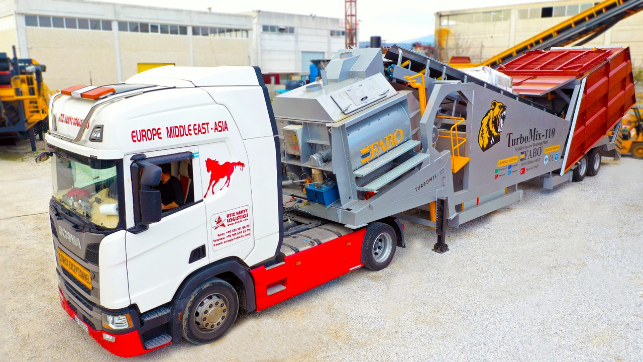 FABO mobile concrete batching plant - Бетонска база: слика 4 FABO mobile concrete batching plant - Бетонска база: слика 4