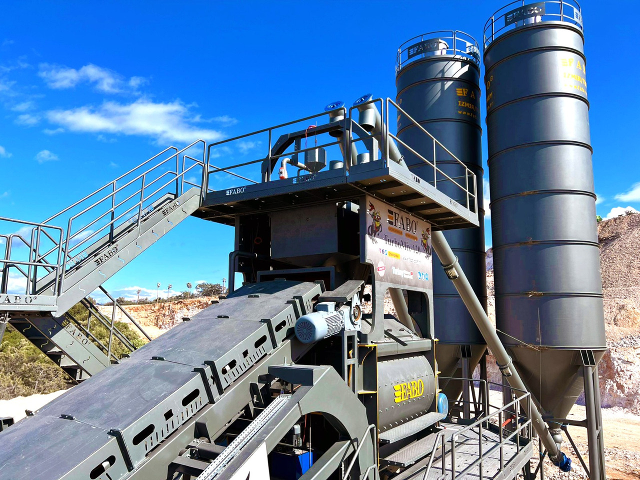 FABO mobile concrete batching plant - Бетонска база: слика 5 FABO mobile concrete batching plant - Бетонска база: слика 5