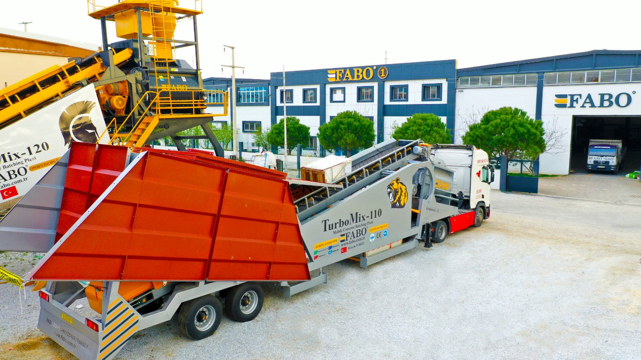 FABO mobile concrete batching plant - Бетонска база: слика 1 FABO mobile concrete batching plant - Бетонска база: слика 1