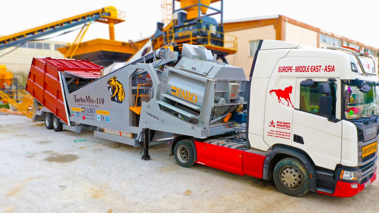 FABO mobile concrete batching plant - Бетонска база: слика 4 FABO mobile concrete batching plant - Бетонска база: слика 4