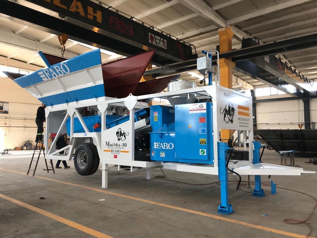 FABO mobile concrete batching plant - Бетонска база: слика 2 FABO mobile concrete batching plant - Бетонска база: слика 2