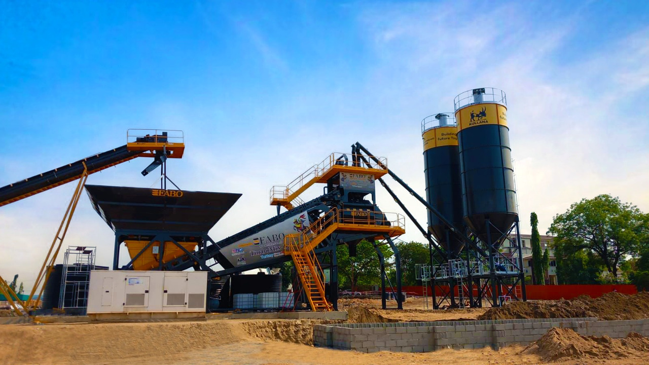 FABO mobile concrete batching plant - Бетонска база: слика 2 FABO mobile concrete batching plant - Бетонска база: слика 2