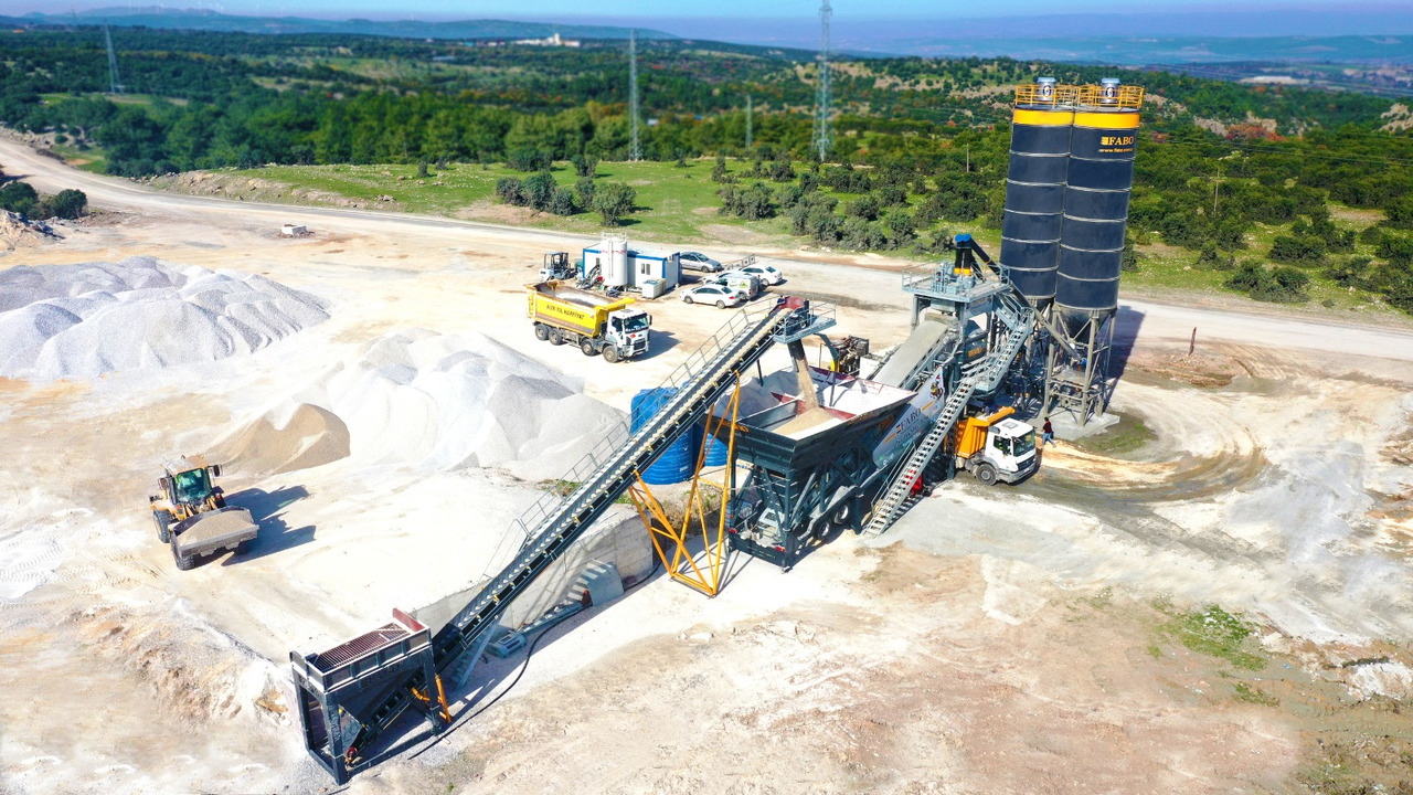 FABO mobile concrete batching plant - Бетонска база: слика 1 FABO mobile concrete batching plant - Бетонска база: слика 1