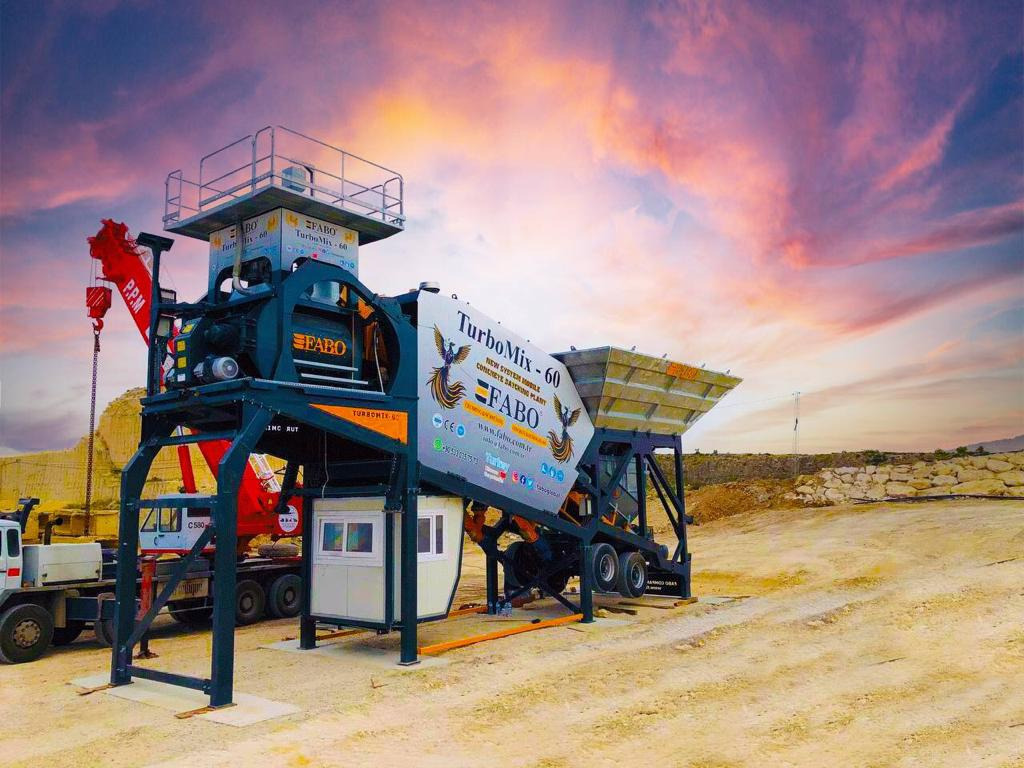 FABO mobile concrete batching plant - Бетонска база: слика 2 FABO mobile concrete batching plant - Бетонска база: слика 2