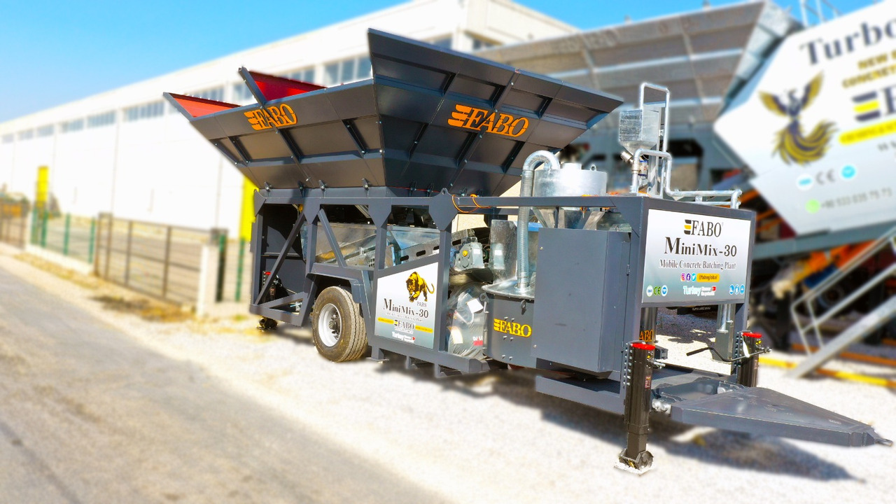 FABO mobile concrete batching plant - Бетонска база: слика 1 FABO mobile concrete batching plant - Бетонска база: слика 1