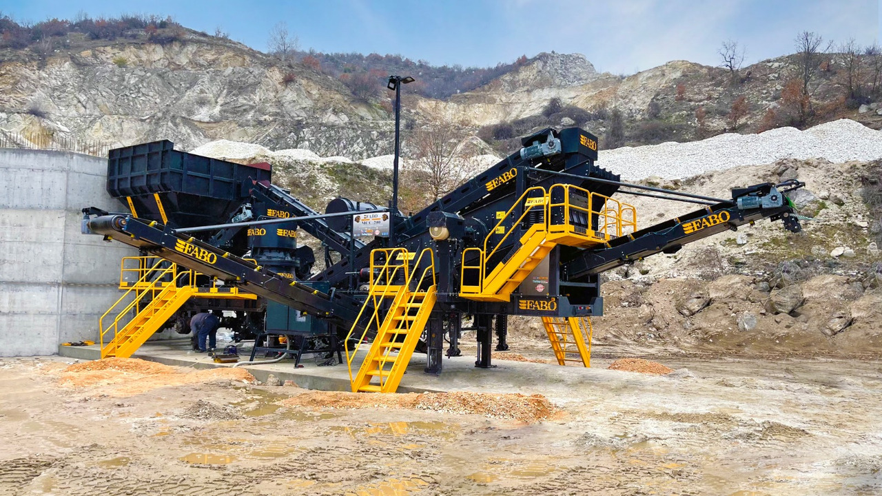FABO mobile cone crusher - Конус дробилката: слика 1 FABO mobile cone crusher - Конус дробилката: слика 1