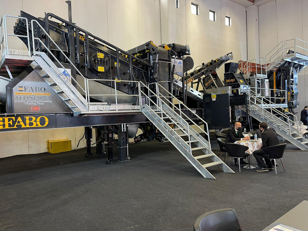 FABO mobile jaw crusher - Дробилката за вилица: слика 1 FABO mobile jaw crusher - Дробилката за вилица: слика 1