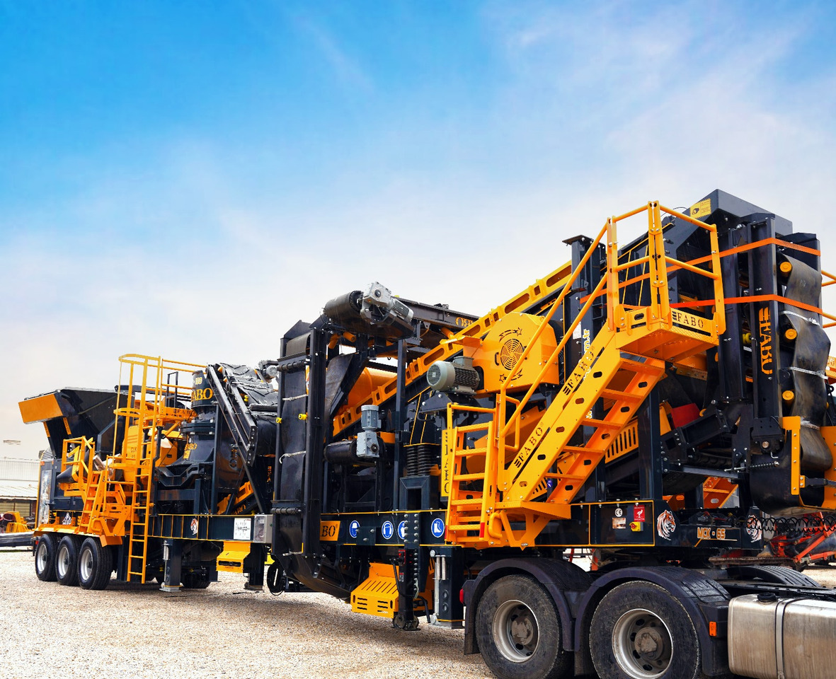 FABO mobile jaw crusher - Дробилката за вилица: слика 1 FABO mobile jaw crusher - Дробилката за вилица: слика 1