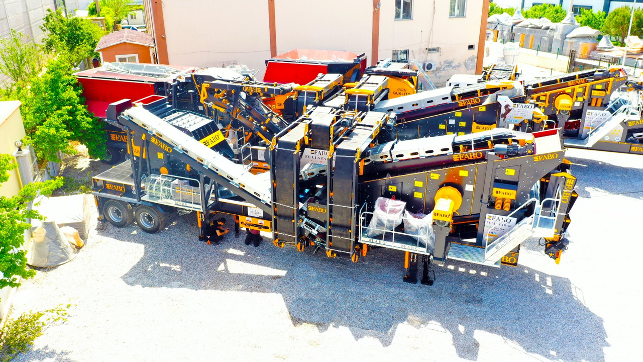 FABO mobile jaw crusher - Дробилката за вилица: слика 1 FABO mobile jaw crusher - Дробилката за вилица: слика 1