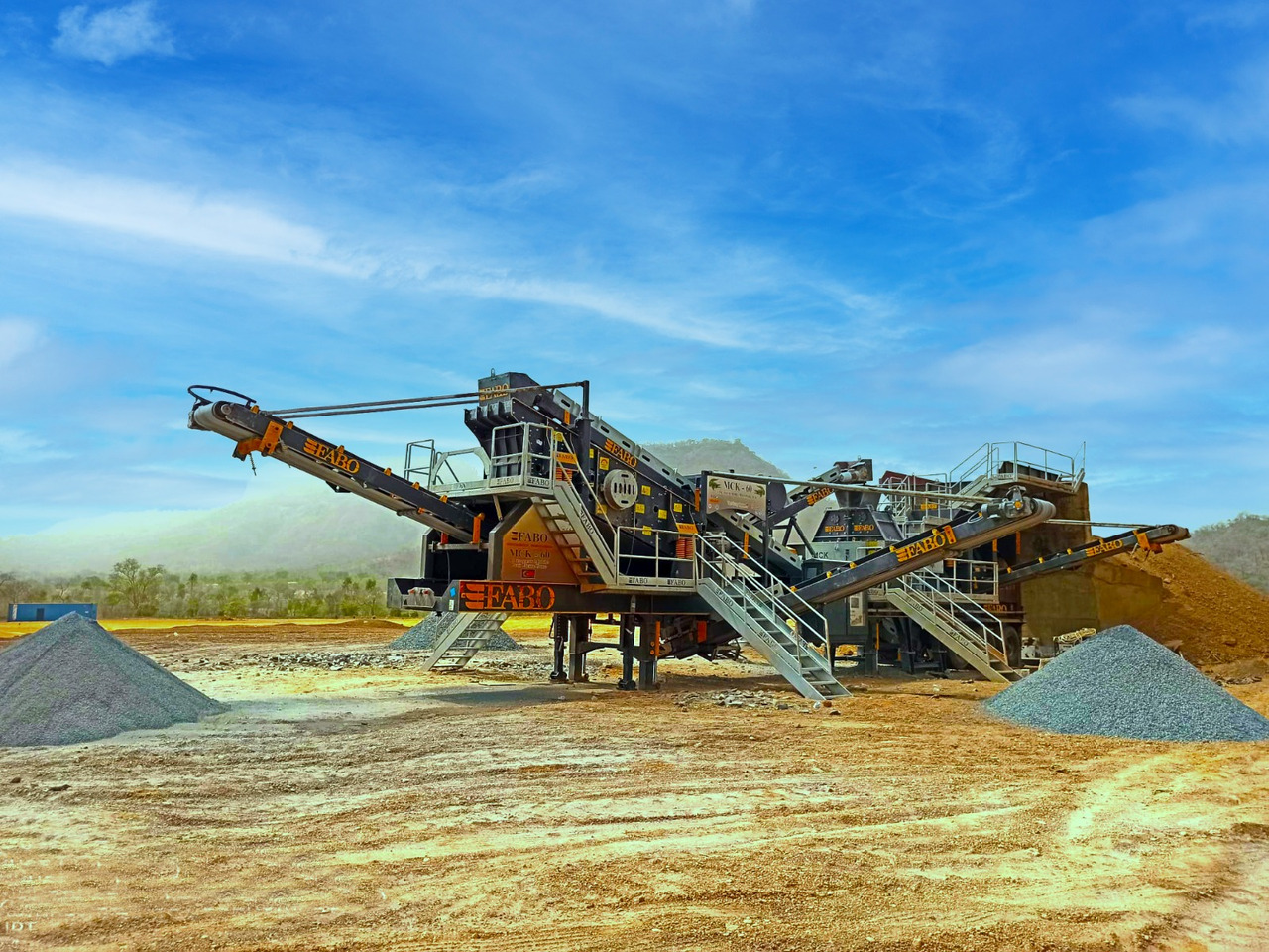 FABO mobile jaw crusher - Дробилката за вилица: слика 3 FABO mobile jaw crusher - Дробилката за вилица: слика 3