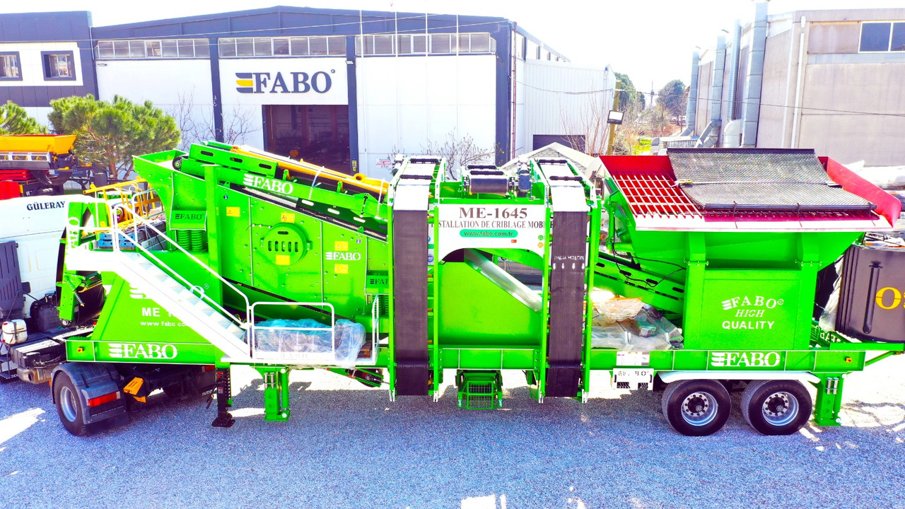 FABO mobile screen-mobile screening - Градежно сито: слика 1 FABO mobile screen-mobile screening - Градежно сито: слика 1