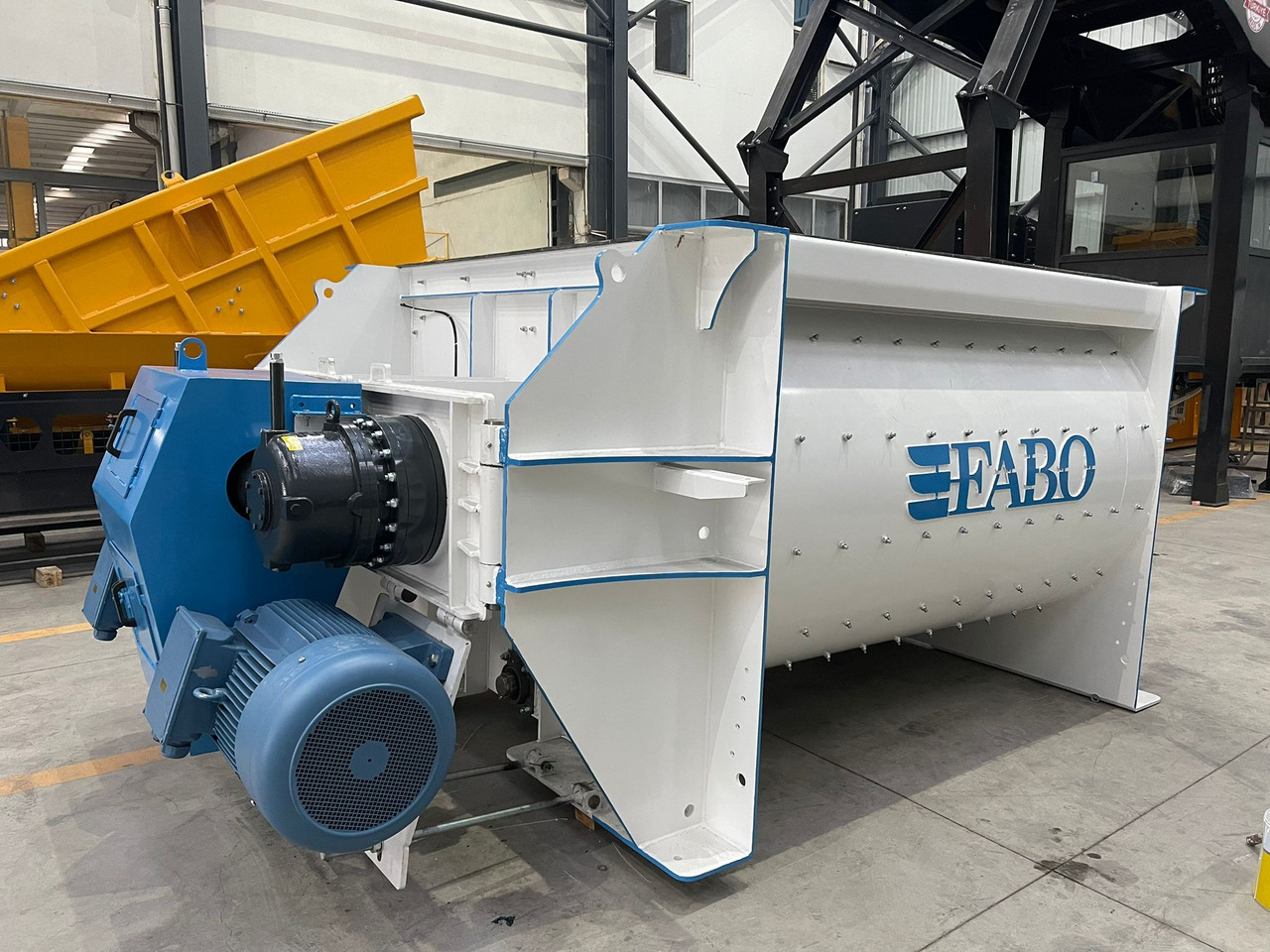 FABO twin shaft mixer - Мешалка за бетон: слика 1 FABO twin shaft mixer - Мешалка за бетон: слика 1