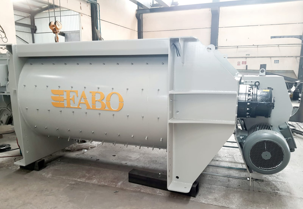 FABO twin shaft mixer - Мешалка за бетон: слика 2 FABO twin shaft mixer - Мешалка за бетон: слика 2