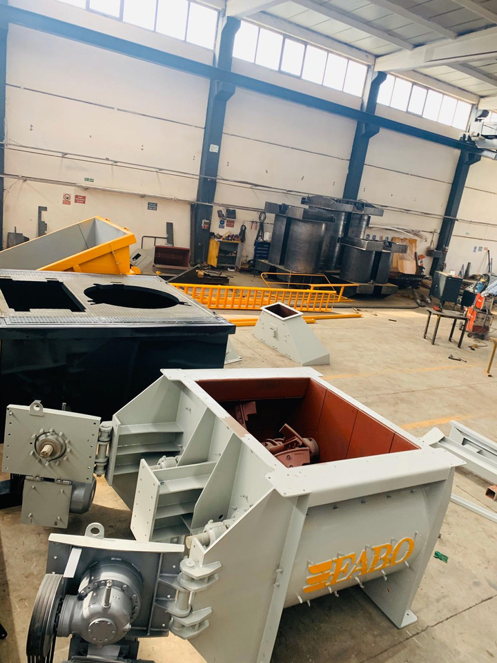 FABO twin shaft mixer - Мешалка за бетон: слика 3 FABO twin shaft mixer - Мешалка за бетон: слика 3