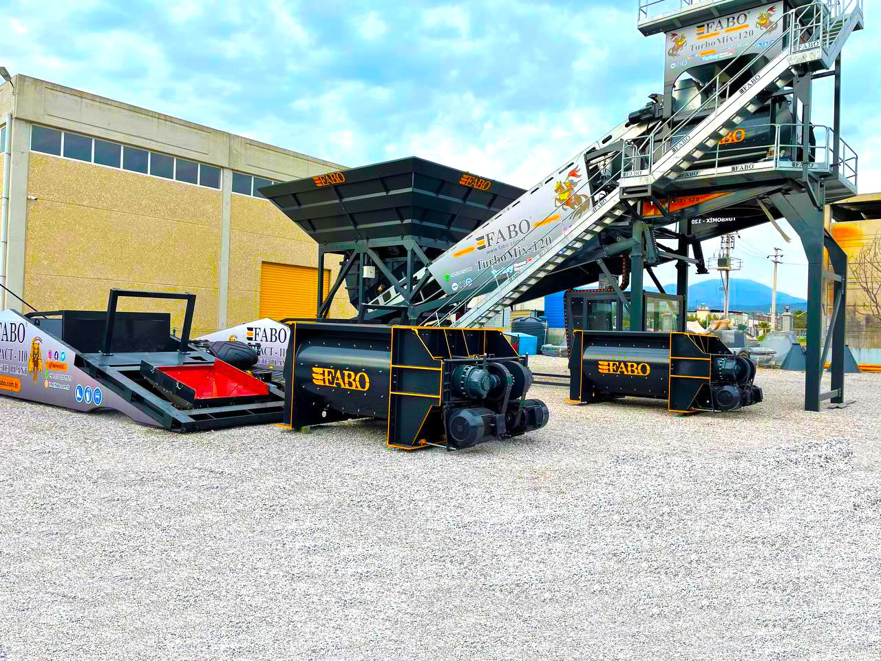 FABO twin shaft mixer - Мешалка за бетон: слика 5 FABO twin shaft mixer - Мешалка за бетон: слика 5