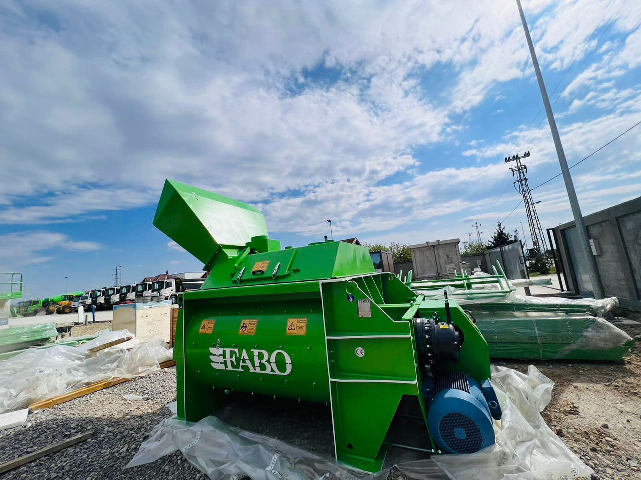 FABO twin shaft mixer - Мешалка за бетон: слика 3 FABO twin shaft mixer - Мешалка за бетон: слика 3