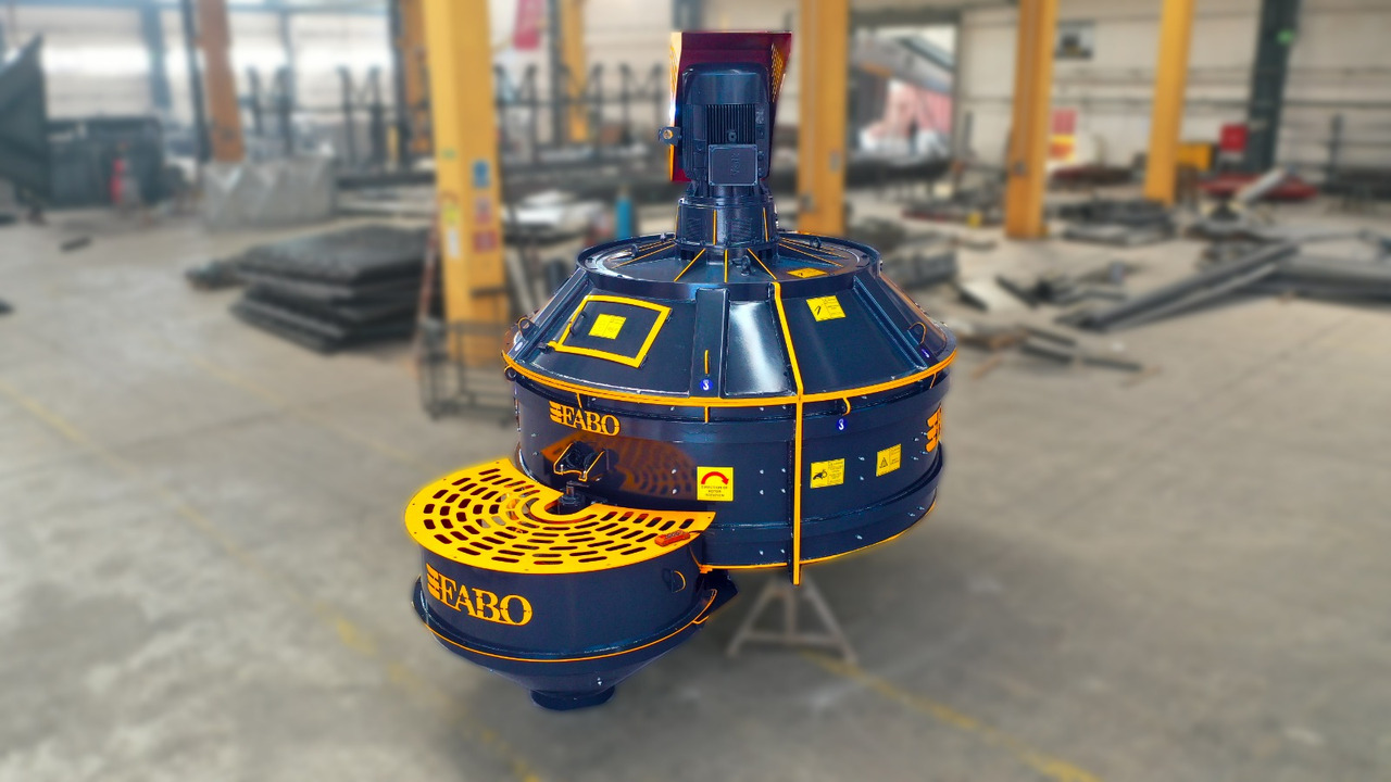 FABO twin shaft mixer - Мешалка за бетон: слика 2 FABO twin shaft mixer - Мешалка за бетон: слика 2