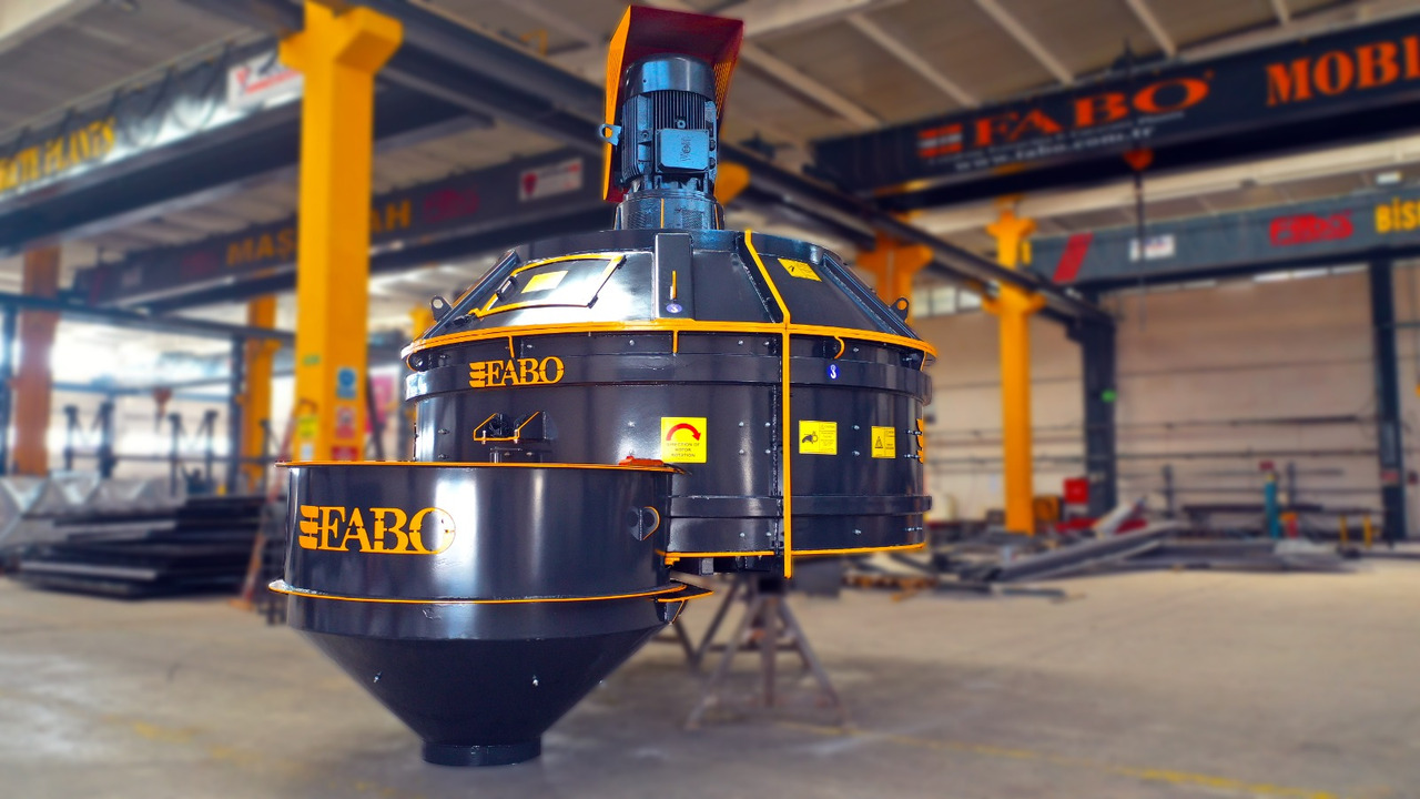 FABO twin shaft mixer - Мешалка за бетон: слика 3 FABO twin shaft mixer - Мешалка за бетон: слика 3
