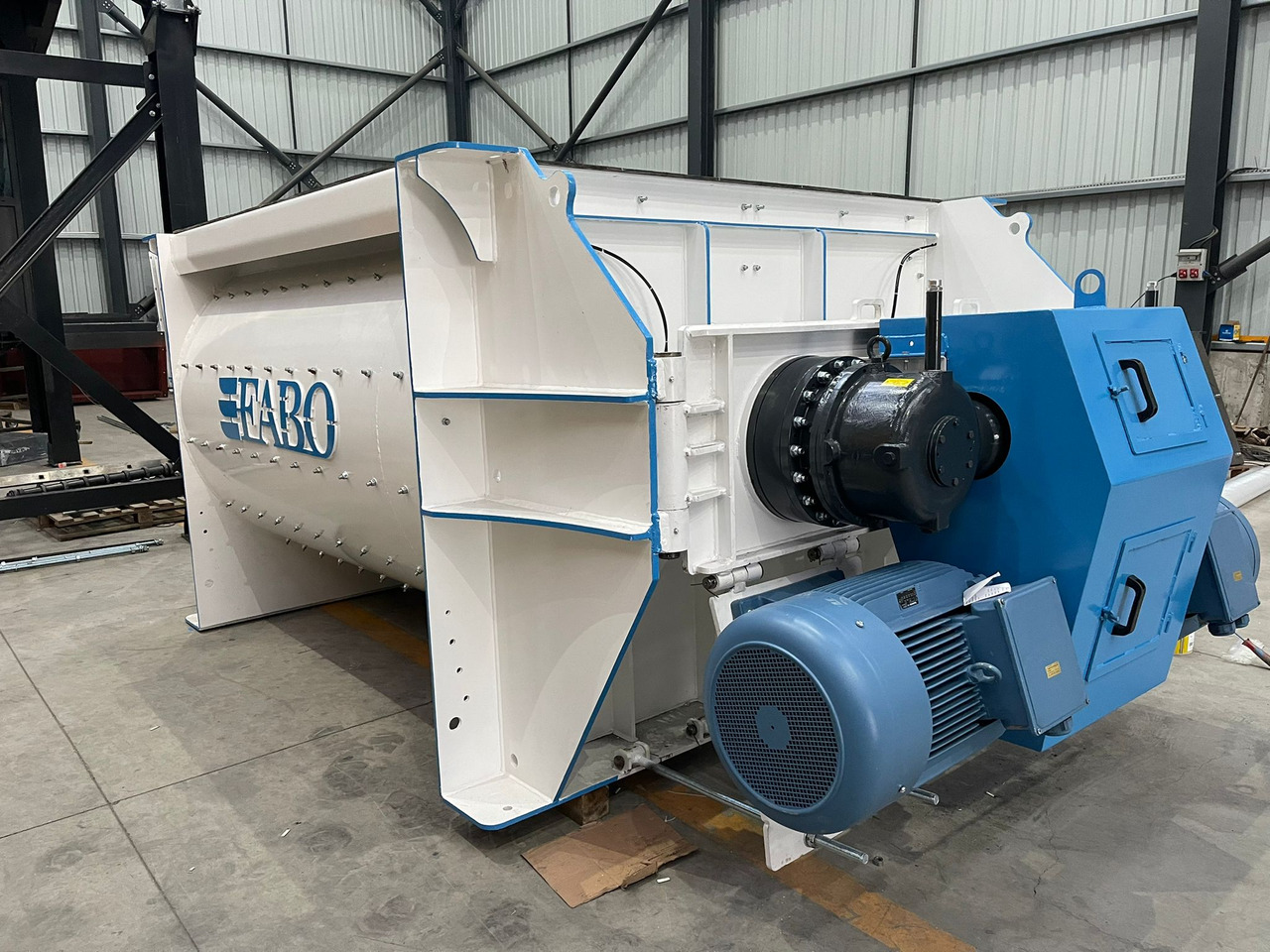 FABO twin shaft mixer - Мешалка за бетон: слика 2 FABO twin shaft mixer - Мешалка за бетон: слика 2