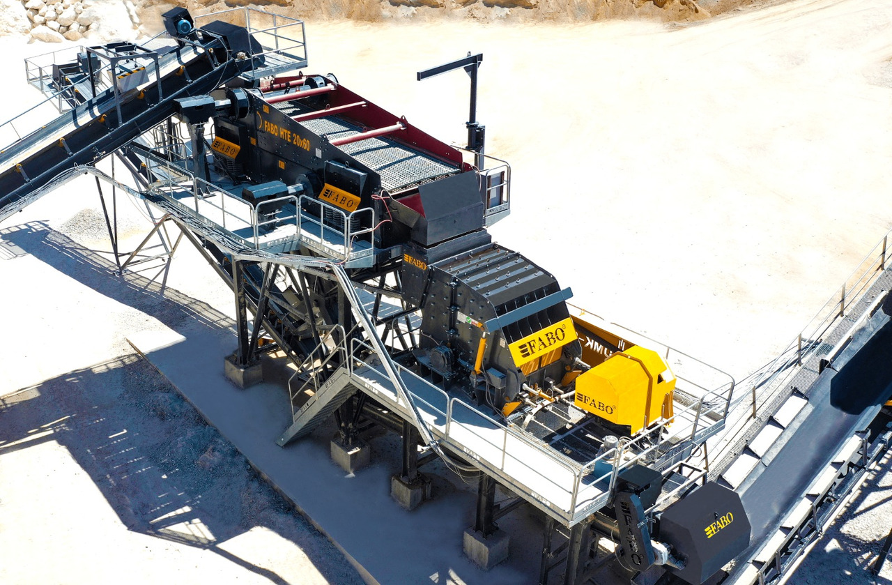 FABO vibrating screen - Градежно сито: слика 1 FABO vibrating screen - Градежно сито: слика 1