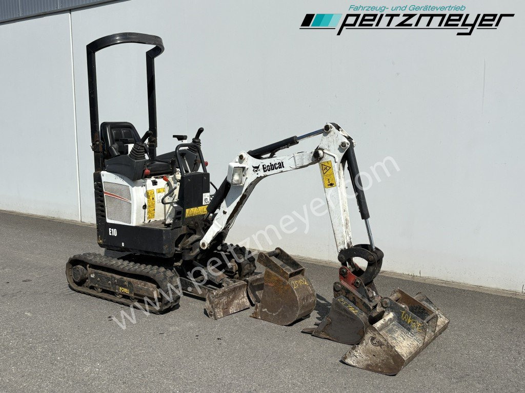BOBCAT Minibagger E 10 verstellbares Fahrwerk 710 - 1.100 mm, - Мини багер: слика 2 BOBCAT Minibagger E 10 verstellbares Fahrwerk 710 - 1.100 mm, - Мини багер: слика 2