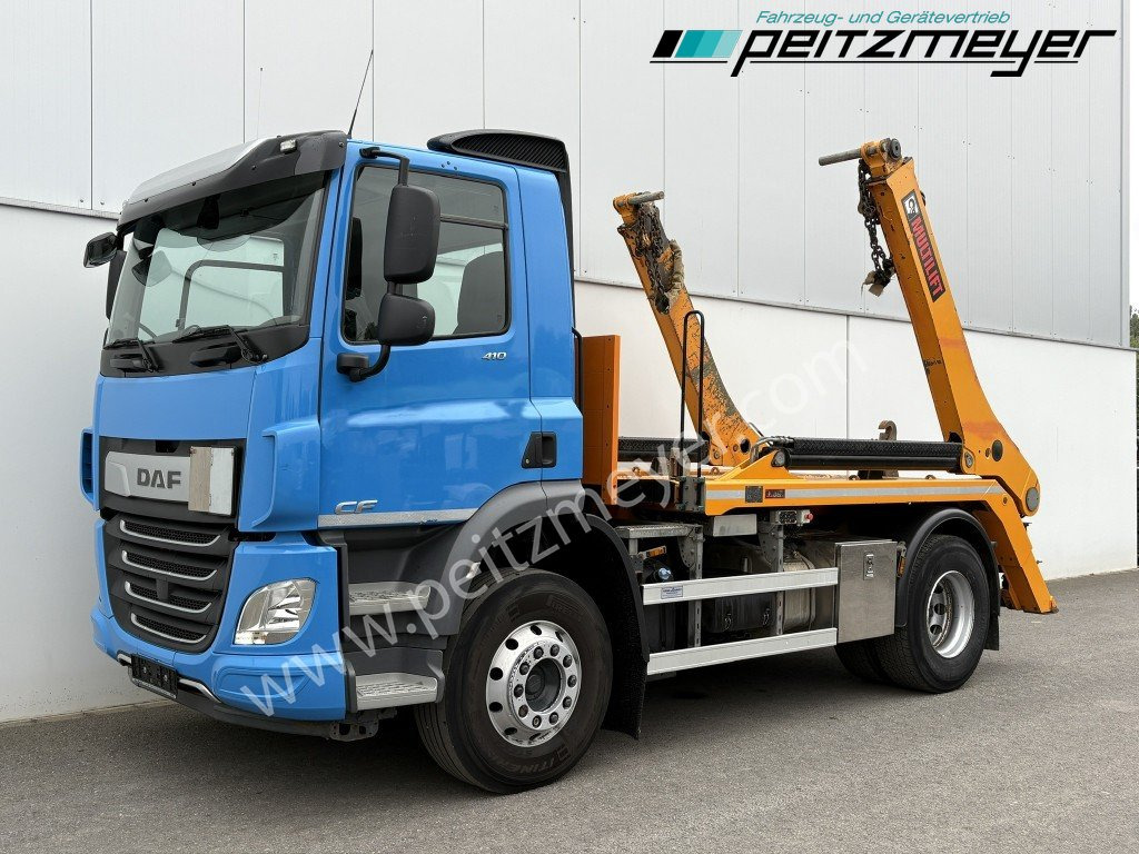 DAF CF 410 FA Multilift Futura 12 Tele + Zusatzverriegelung - Камион за подигање контејнери: слика 1 DAF CF 410 FA Multilift Futura 12 Tele + Zusatzverriegelung - Камион за подигање контејнери: слика 1