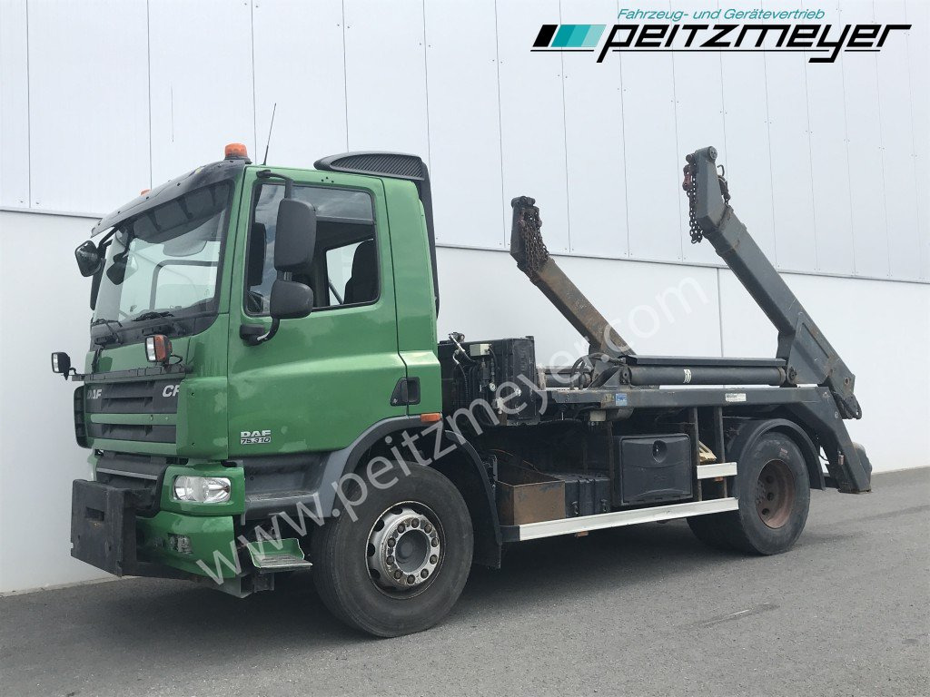 DAF CF 75.310 BL Meiller AK 12 T Absetzkipper - Камион за подигање контејнери: слика 1 DAF CF 75.310 BL Meiller AK 12 T Absetzkipper - Камион за подигање контејнери: слика 1