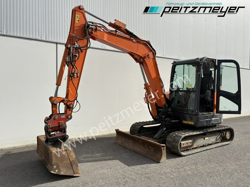 Doosan Kettenbagger DX 63-3 PowerTilt 070 , MS 03, mehrfach vorhanden - Мини багер: слика 1 Doosan Kettenbagger DX 63-3 PowerTilt 070 , MS 03, mehrfach vorhanden - Мини багер: слика 1