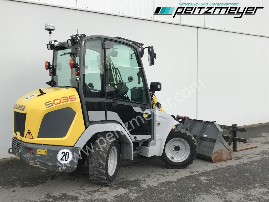 KRAMER RADLADER 5035 / 358 Schaufel+Palettengabel - Натоварувач на тркала: слика 4 KRAMER RADLADER 5035 / 358 Schaufel+Palettengabel - Натоварувач на тркала: слика 4