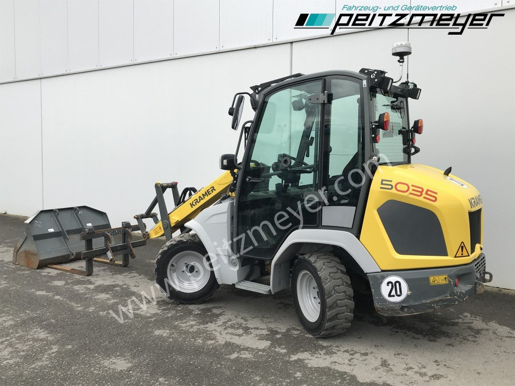 KRAMER RADLADER 5035 / 358 Schaufel+Palettengabel - Натоварувач на тркала: слика 3 KRAMER RADLADER 5035 / 358 Schaufel+Palettengabel - Натоварувач на тркала: слика 3