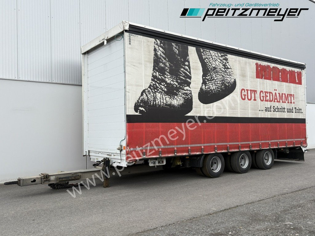 KRUKENMEIER Tridemanhänger TLP 25 zwillingsbereift, Liftachse - Приколка со церада: слика 3 KRUKENMEIER Tridemanhänger TLP 25 zwillingsbereift, Liftachse - Приколка со церада: слика 3