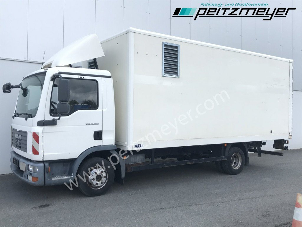 MAN TGL 8.180 BB Koffer mit Seitentür - Камион сандучар: слика 1 MAN TGL 8.180 BB Koffer mit Seitentür - Камион сандучар: слика 1