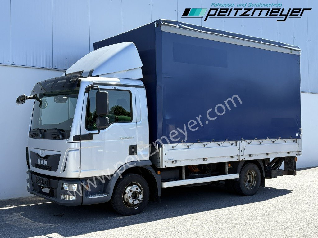Камион сандучар MAN TGL 8.220 Pritsche, Edscha, LBW: слика 1