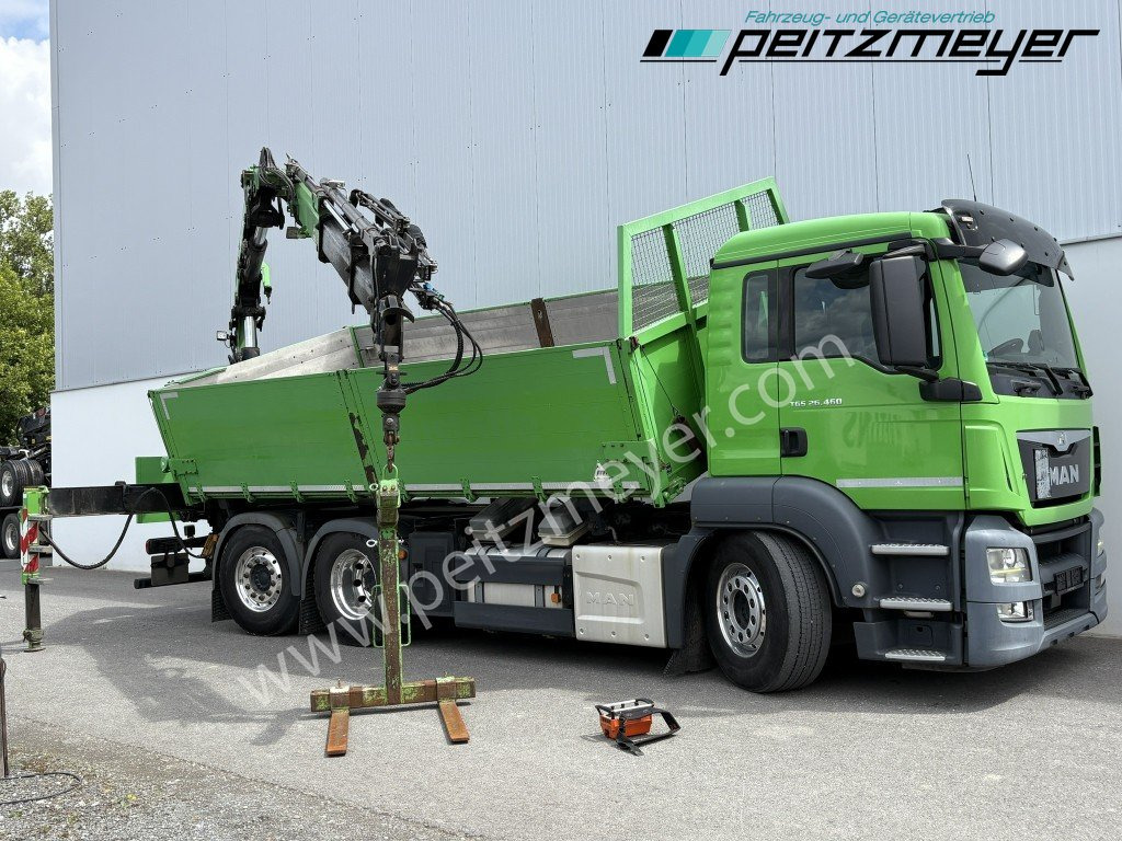 MAN TGS 26.460 FL 6x2 Kipper+Kran+Funk Lenkachse, 2-Seitenkipper, Atlas 172.3 - Кипер, Камион со кран: слика 2 MAN TGS 26.460 FL 6x2 Kipper+Kran+Funk Lenkachse, 2-Seitenkipper, Atlas 172.3 - Кипер, Камион со кран: слика 2