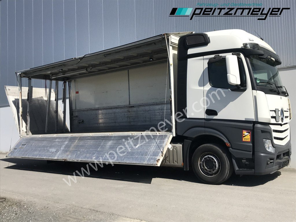 MERCEDES-BENZ Actros 2545 LL Böse Schwenkwand + 2,5 t. LBW BÄR - Камион за пијалоци: слика 2 MERCEDES-BENZ Actros 2545 LL Böse Schwenkwand + 2,5 t. LBW BÄR - Камион за пијалоци: слика 2