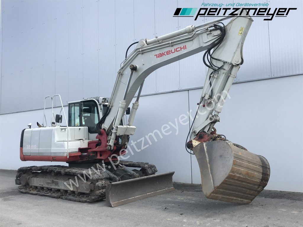 TAKEUCHI MINIBAGGER TB 1140 Schaufel 1,60, Schaufel 1,20, Schaufel 0,40 - Мини багер: слика 2 TAKEUCHI MINIBAGGER TB 1140 Schaufel 1,60, Schaufel 1,20, Schaufel 0,40 - Мини багер: слика 2