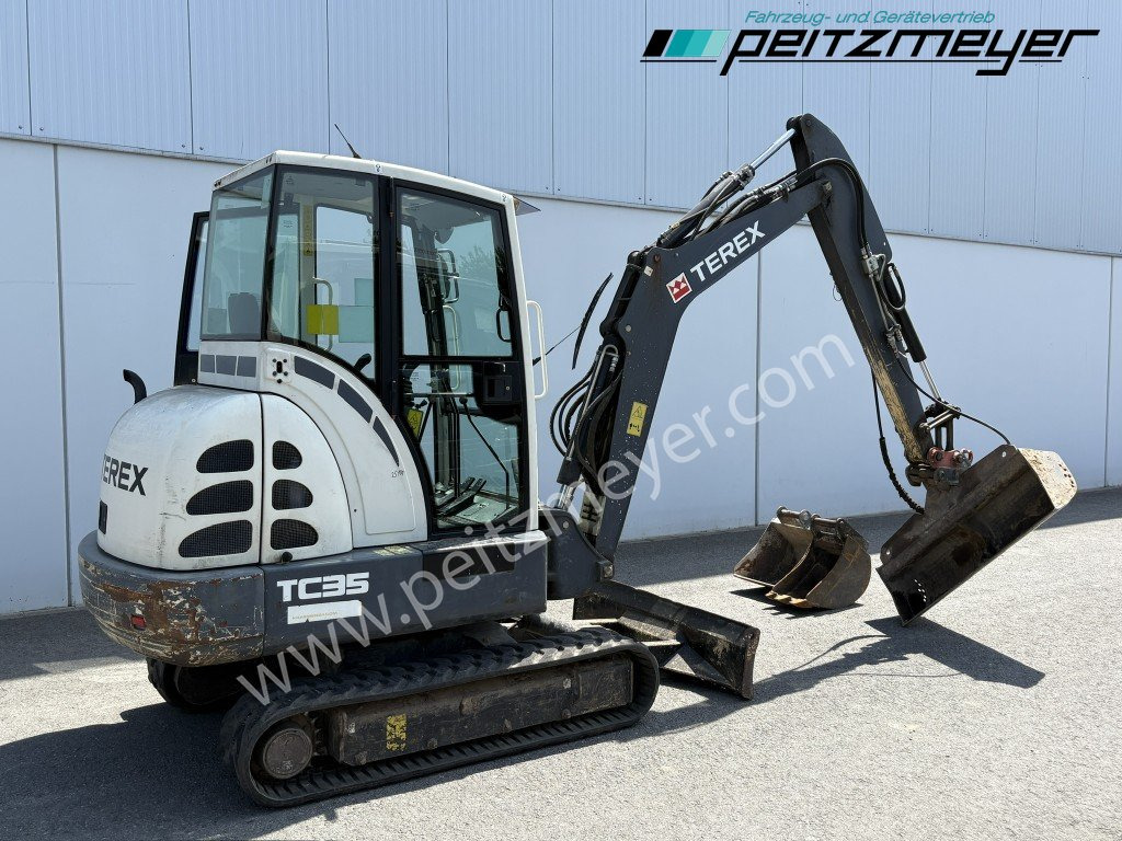 TEREX MINIBAGGER TC 35 mit hydr. Schwenklöffel 1.300 mm - Мини багер: слика 3 TEREX MINIBAGGER TC 35 mit hydr. Schwenklöffel 1.300 mm - Мини багер: слика 3