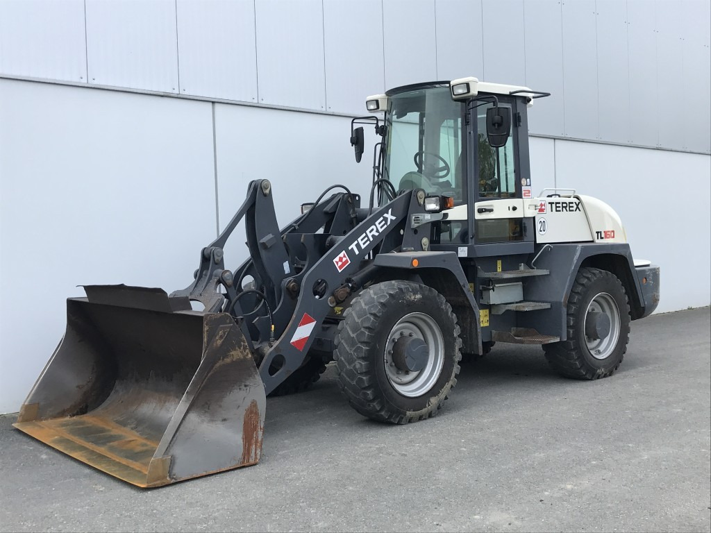 TEREX RADLADER TL 160 Schaufel + Gabel - Натоварувач на тркала: слика 1 TEREX RADLADER TL 160 Schaufel + Gabel - Натоварувач на тркала: слика 1