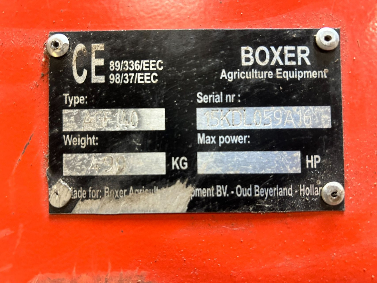 Boxer Boxer agroculture agf140 - Мулчер со продолжителна рака: слика 4 Boxer Boxer agroculture agf140 - Мулчер со продолжителна рака: слика 4