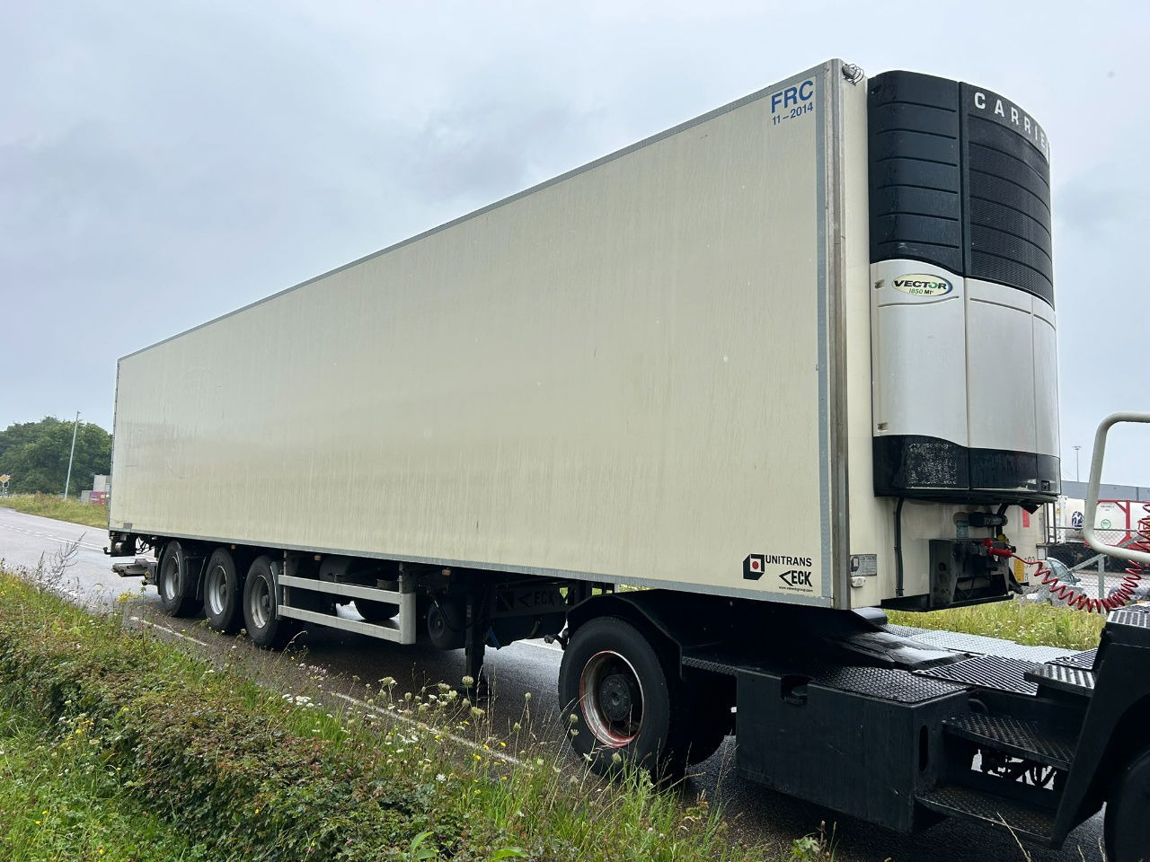 Van Eck Caurrier Vector 1850 / Steering axle / 1340 X 250 B X 265 H - Полуприколка ладилник: слика 1 Van Eck Caurrier Vector 1850 / Steering axle / 1340 X 250 B X 265 H - Полуприколка ладилник: слика 1