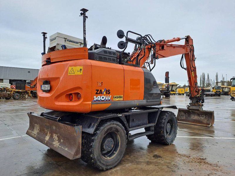 Hitachi ZX140WTB-6 (Topcon GPS+Engcon Rototilt) - Багер на тркала: слика 4 Hitachi ZX140WTB-6 (Topcon GPS+Engcon Rototilt) - Багер на тркала: слика 4