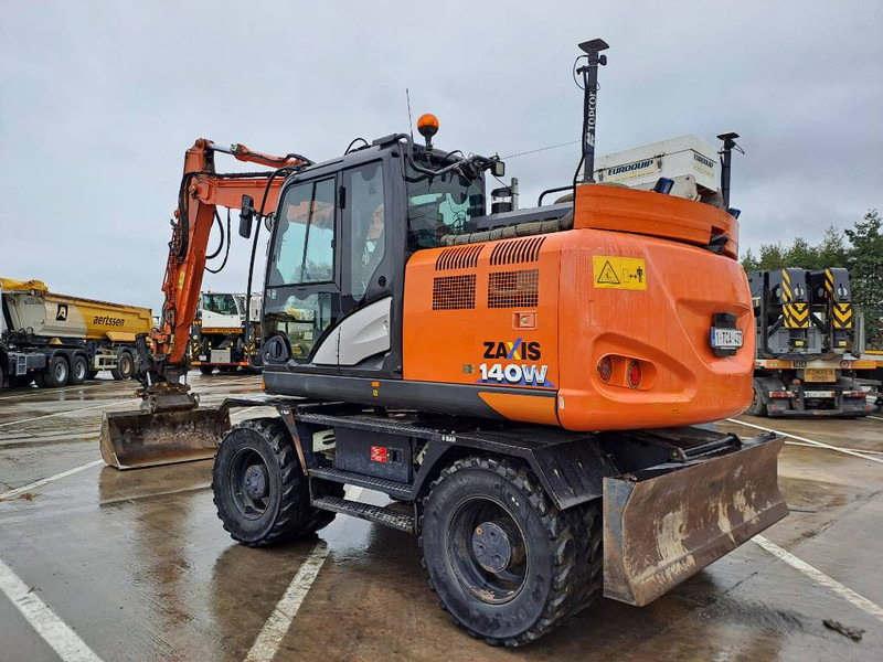 Hitachi ZX140WTB-6 (Topcon GPS+Engcon Rototilt) - Багер на тркала: слика 2 Hitachi ZX140WTB-6 (Topcon GPS+Engcon Rototilt) - Багер на тркала: слика 2